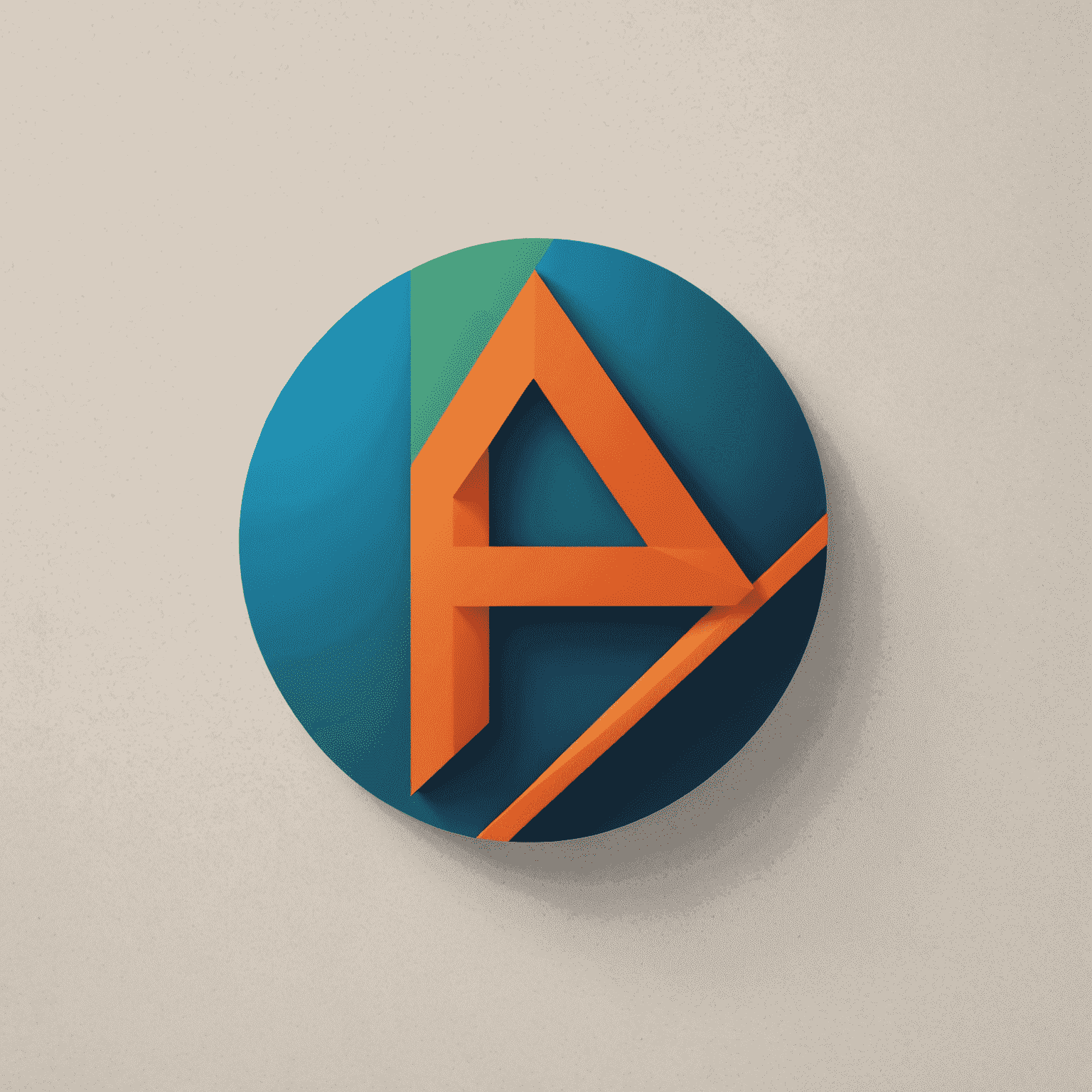 Alliant logo - A modern, sleek design combining shades of blue and green with a subtle orange accent, representing innovation and creativity in content creation